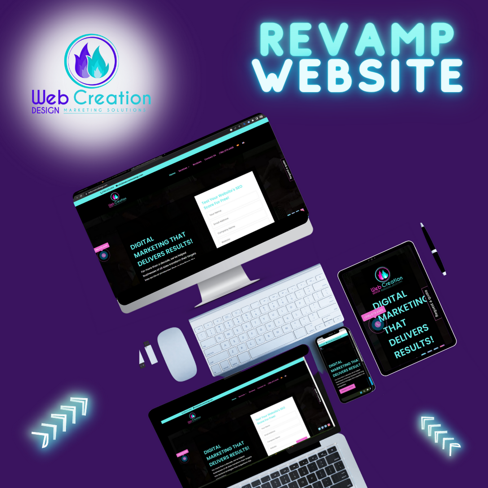 Web Creation Design image